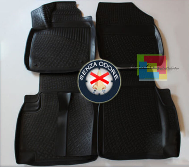 HONDA CIVIC 2012+ SET TAPPETINI AUTO IN GOMMA - TAPPETI TOP QUALITA .-.