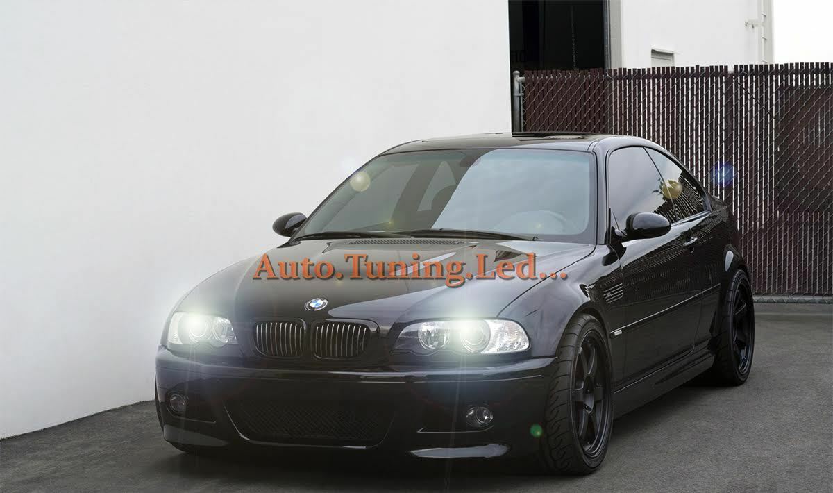 BMW E46 COUPE LAMPADE H7 BLU XENON ANABBAGLIANTE 55W + T10 POSIZIONE 5 LED AUTOELEGANCERICAMBI