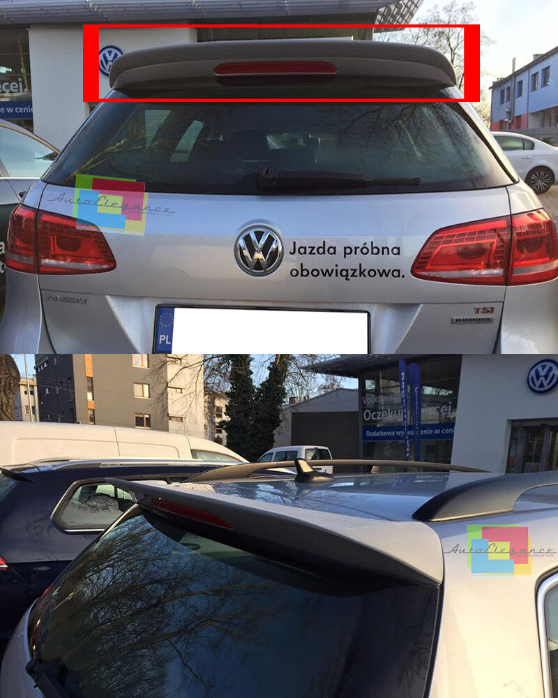 VW PASSAT B8 STATION WAGON 2014+ VARIANT SPOILER POSTERIORE TETTO LOOK R-LINE