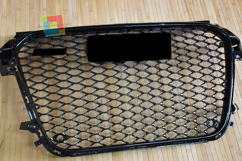 GRIGLIA ANTERIORE AUDI A1 2010-2014 CALANDRA NIDO D'APE RS1 TOTAL BLACK