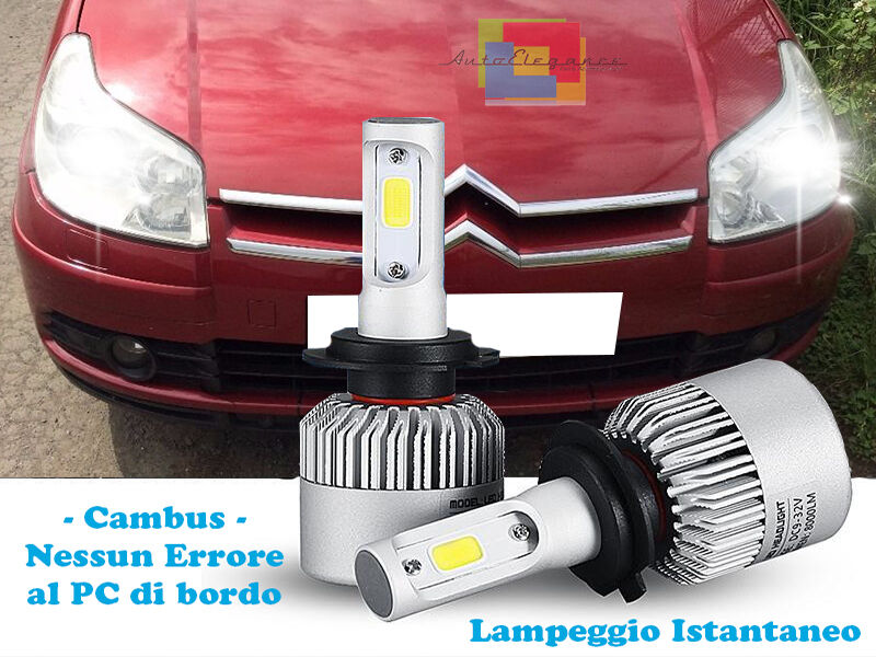LAMPADE ANABBAGLIANTI LED CITROEN C5 2004-2008 ISTANTANEO 6000K CREE