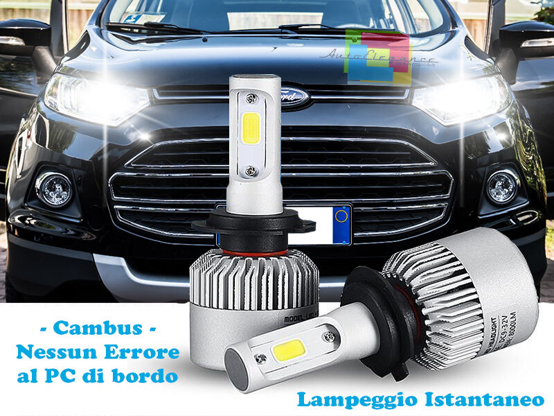 FORD ECOSPORT INSTANT 6000K CREE HIGH BEAM LOW BEAM H4 LED LAMPS