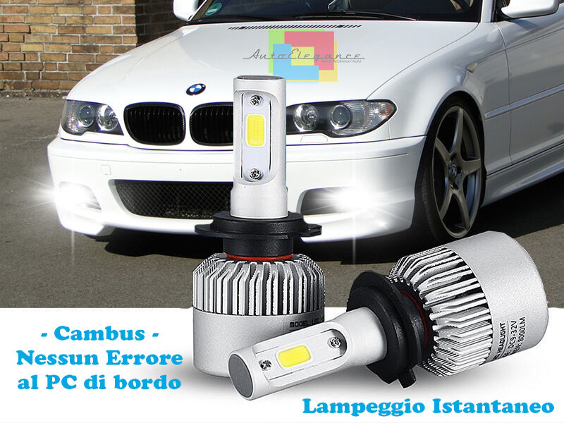LAMPADE FENDINEBBIA A LED BMW SERIE 3 E46 CABRIO 03-06 CAMBUS BIANCO GHIACCIO
