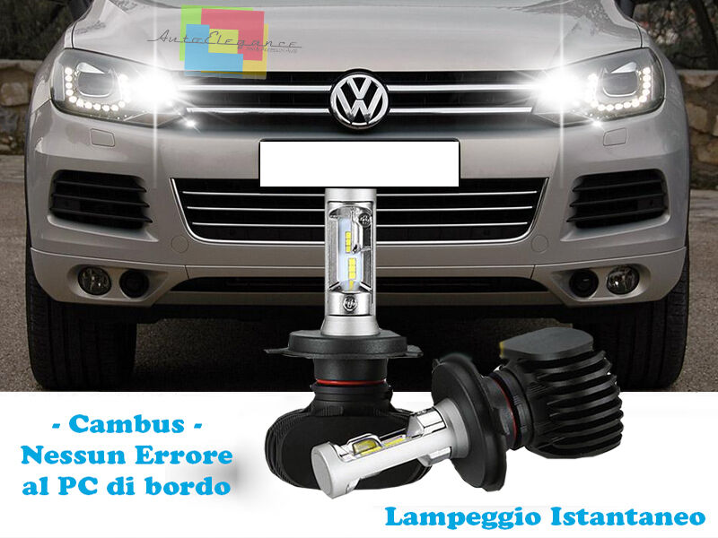VW TOUAREG 2010+ CREE LED INSTANT FLASH HIGH BEAM LAMPS