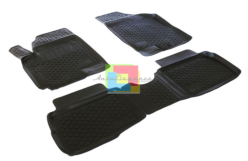KIA SOUL 2009-2013 SET TAPPETINI AUTO IN GOMMA - TAPPETI TOP QUALITA -1
