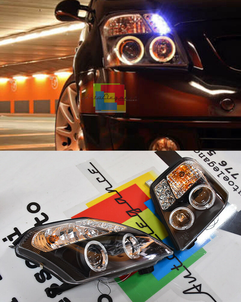 FARI ANTERIORI ANGEL EYES PER CITROEN C2 2003 IN POI FANALI TUNING