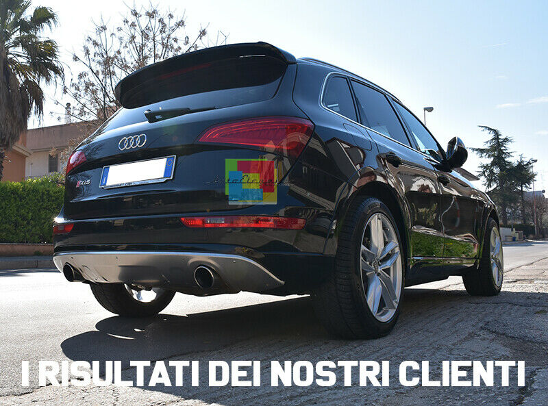 PIASTRE ACCIAIO SOTTO PARAURTI AUDI Q5 8R 2008-2013 ANTERIORE E POSTERIORE SQ5 -