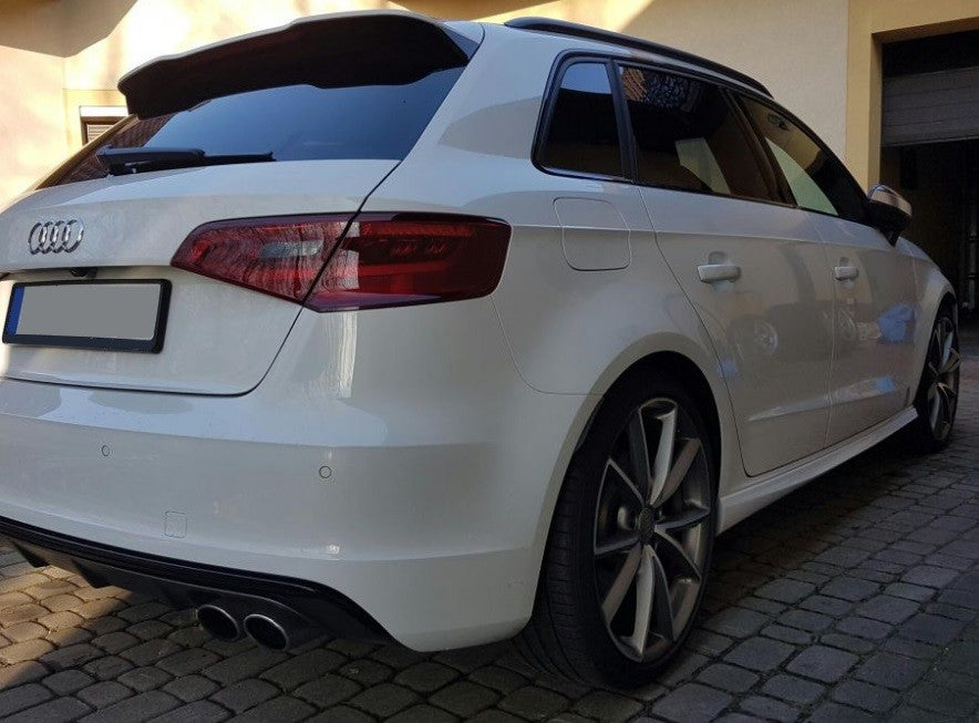 MINIGONNE LATERALI AUDI A3 8V SPORTBACK SOTTO PORTA S3 SLINE ABS / PLASTIC