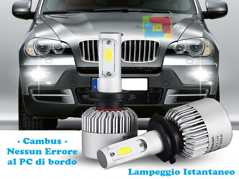 LAMPADE FENDINEBBIA A LED BMW X5 E70 CAMBUS BIANCO GHIACCIO