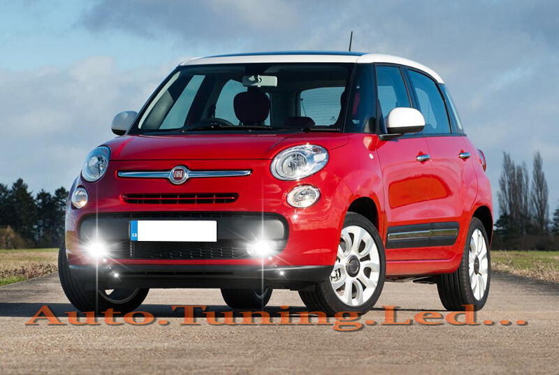 LAMPADE FENDINEBBIA H11 LED CREE RESISTENZA CANBUS 6000K FIAT 500L 2012+