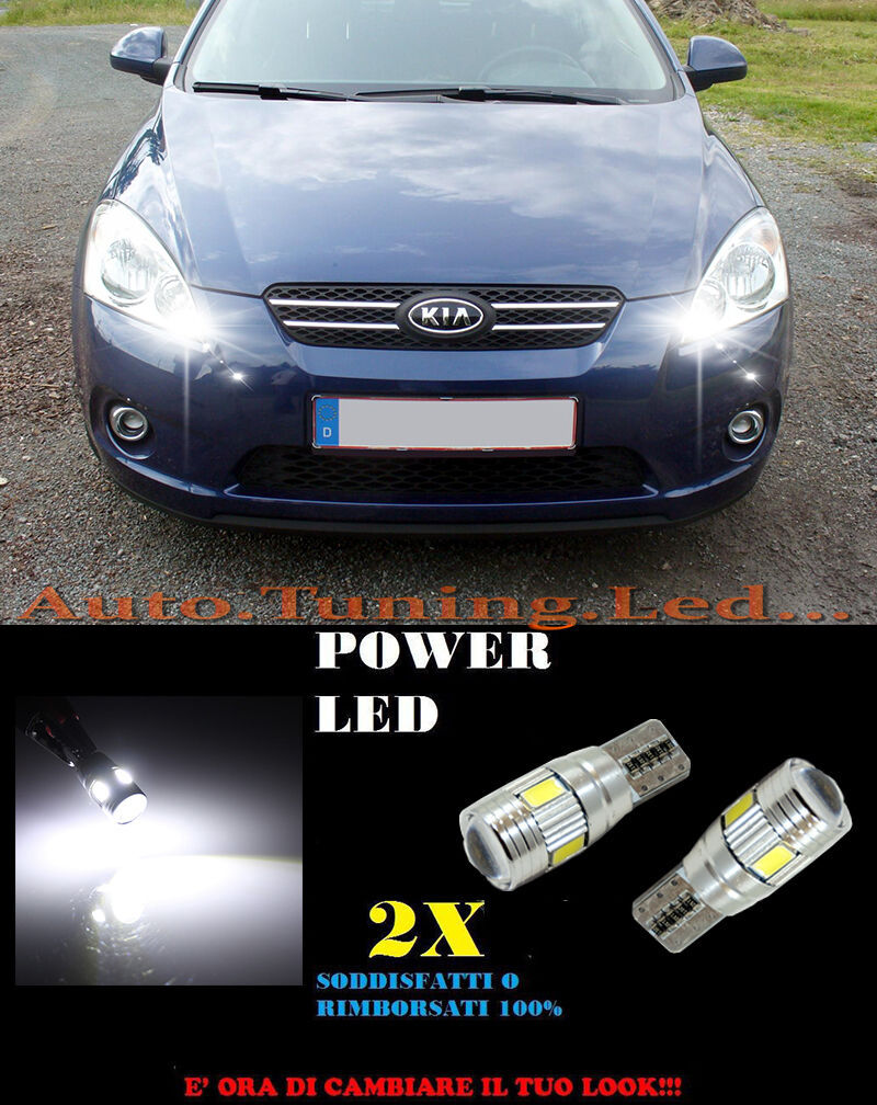 POSITION LIGHTS KIA PRO CEED CANBUS T10 WHITE 6 LED SUPER QUALITY