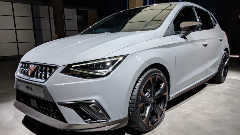 SEAT IBIZA 6F 2017+ MINIGONNE LATERALI SOTTO PORTA LOOK SPORTIVO