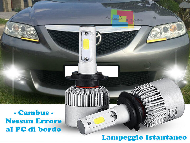 LED FOG LIGHTS MAZDA 6 2002-2007 CAMBUS ICE WHITE CREE