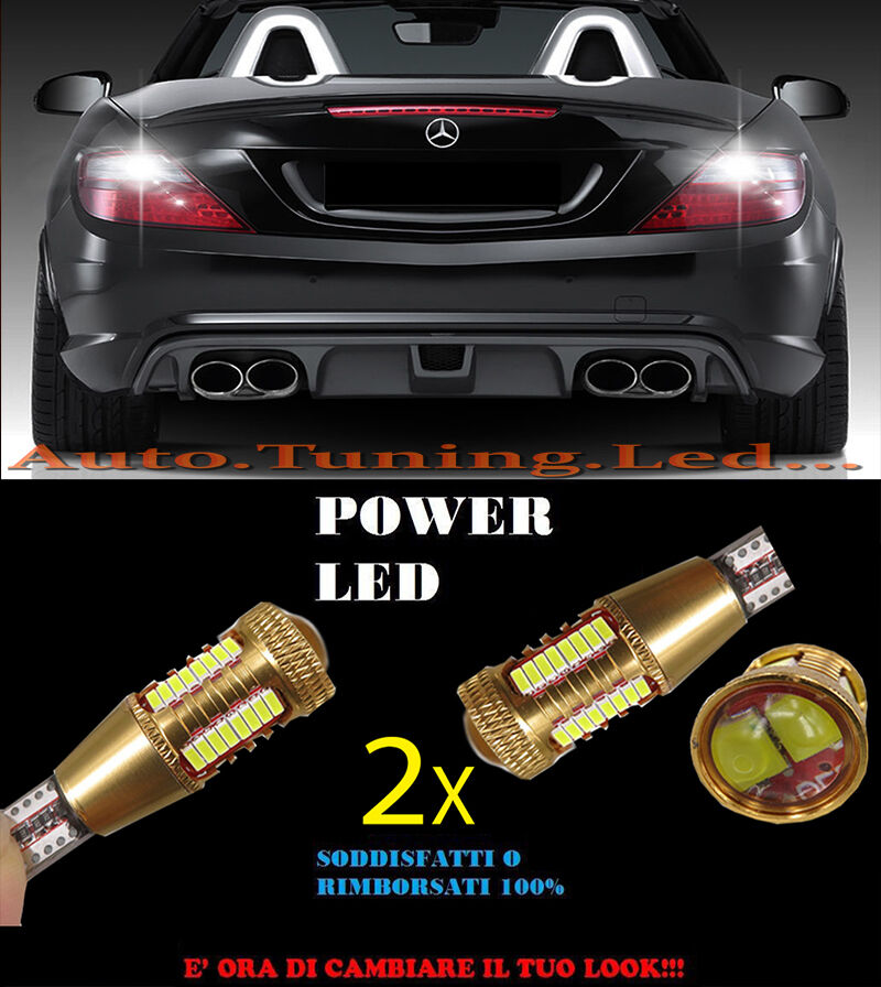 MERCEDES SLK R172 LED REVERSING LIGHTS T15 W16W SUPER QUALITY NO ERROR
