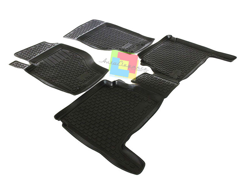 KIA SORENTO 2002-2009 SET TAPPETINI AUTO IN GOMMA - TAPPETI TOP QUALITA -1
