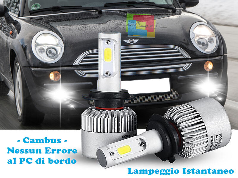 CREE LED FOG LIGHTS MINI R50 R53 2001-2006 CAMBUS ICE WHITE