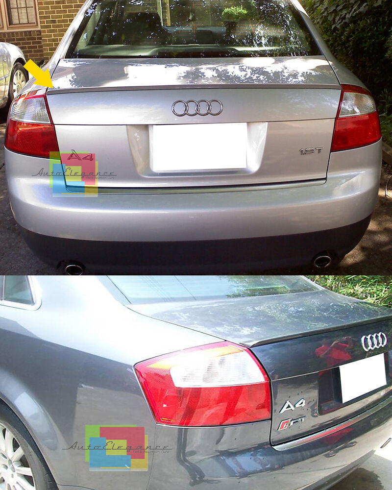 SPOILER POSTERIORE SUL COFANO AUDI A4 B6 2001-2005 TOP QUALITA ABS -
