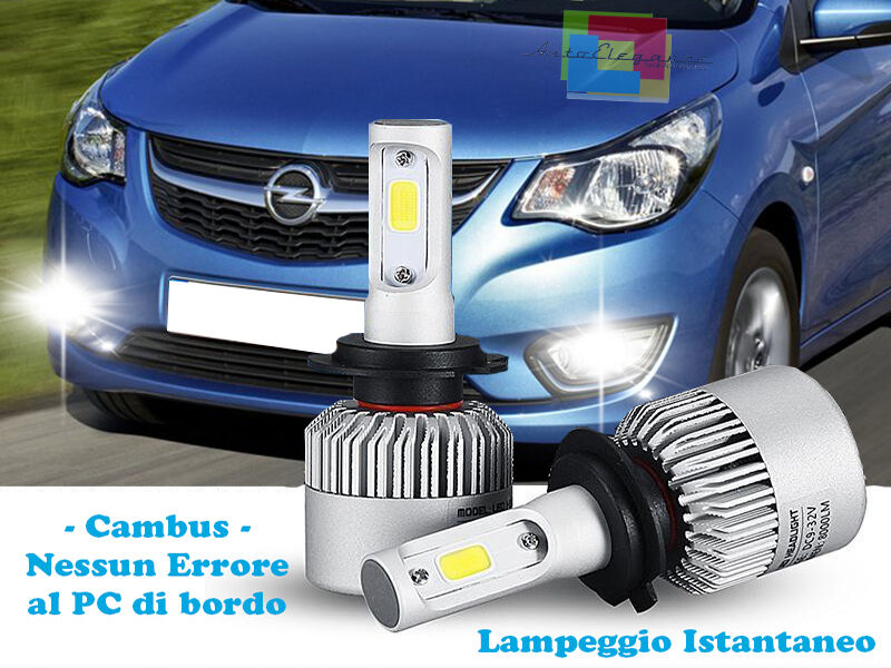 LAMPADE FENDINEBBIA A LED OPEL KARL CAMBUS BIANCO GHIACCIO CREE