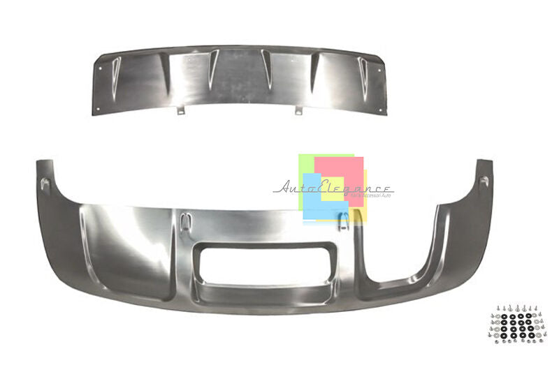 AUDI Q3 8U 2011-2015 PIASTRE SOTTO PARAURTI ACCIAIO - ANTERIORE & POSTERIORE - AUTOELEGANCERICAMBI