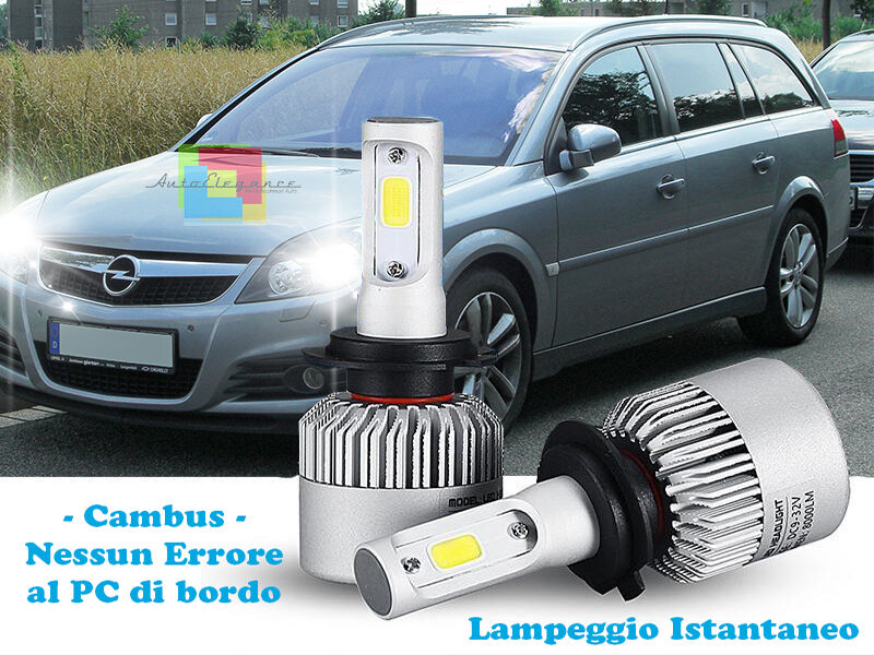 OPEL VECTRA C LED LOW BEAM HEADLIGHTS INSTANT FLASH 6000K