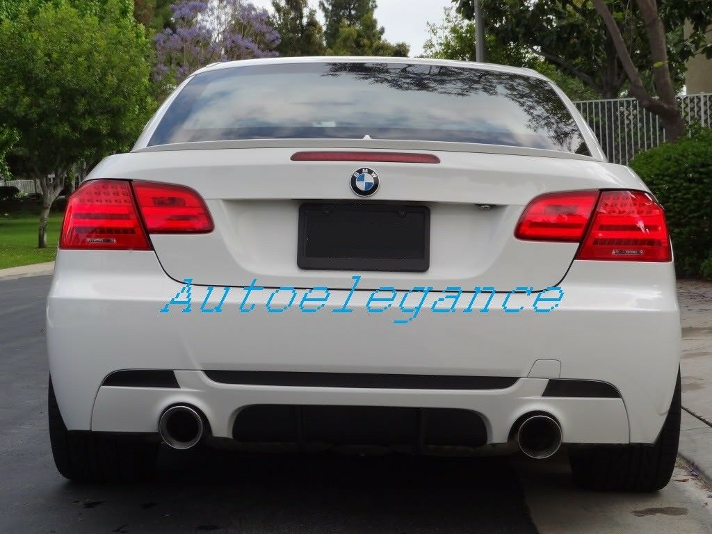 REAR DIFFUSER M LOOK BMW 3 SERIES E92 COUPE 2006-2013 UNDER BUMPER - ABS