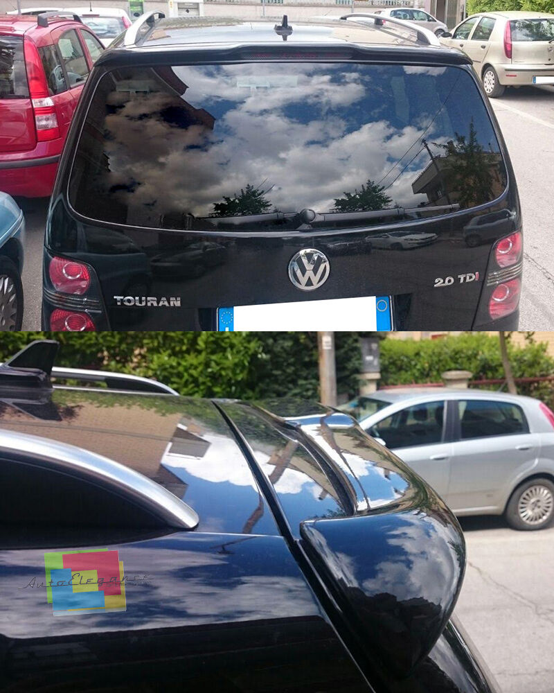 SPOILER SUL TETTO VW TOURAN 2003-2010 ALETTONE LUNOTTO POSTERIORE R LINE