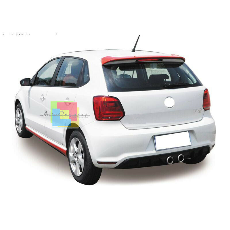 REAR BUMPER look R400 IN ABS FOR VW POLO 6R 2009-2014 TOP QUALITY