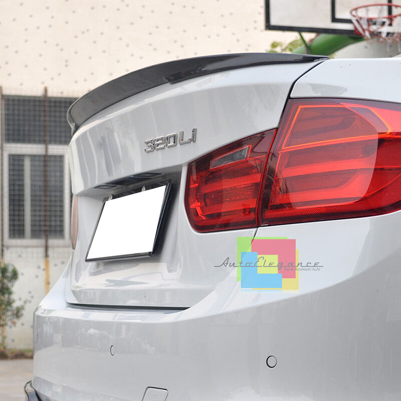 SPOILER POSTERIORE BMW SERIE 3 F30 BERLINA SUL COFANO LOOK M SPORT IN ABS
