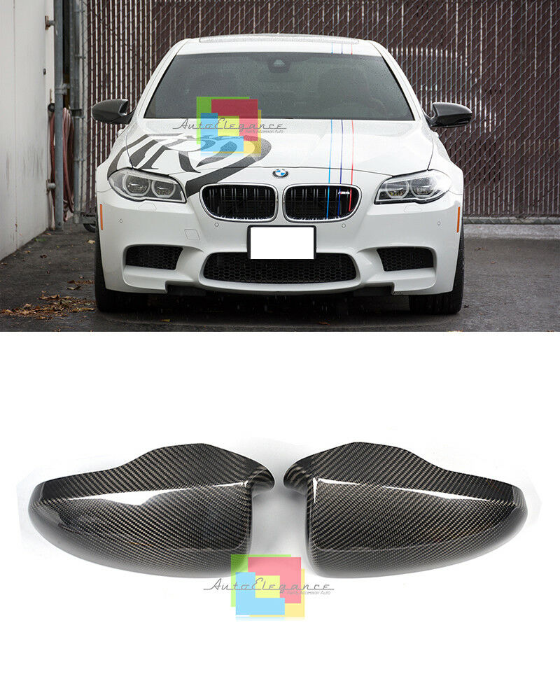 COPERTURE ADESIVE CARBON SPECCHI - CALOTTE BMW SERIE 5 F10 F11 SPECCHIETTI AUTOELEGANCERICAMBI