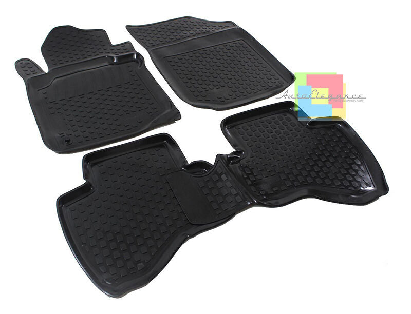 TOYOTA AYGO 2005-2014 RUBBER CAR MATS SET - TOP QUALITY MATS.