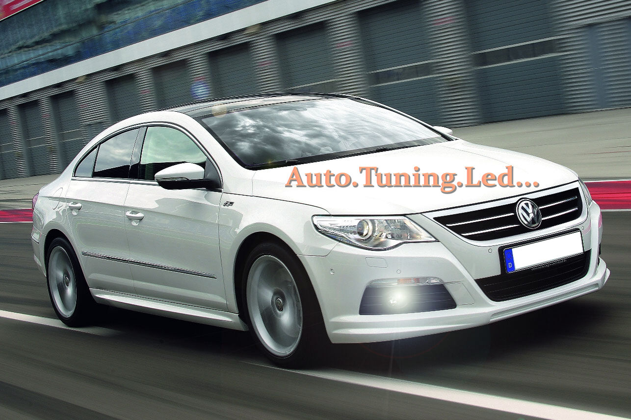 H8 LED FOG LIGHTS CREE RESISTANCE CANBUS 6000K VW PASSAT CC 08-12
