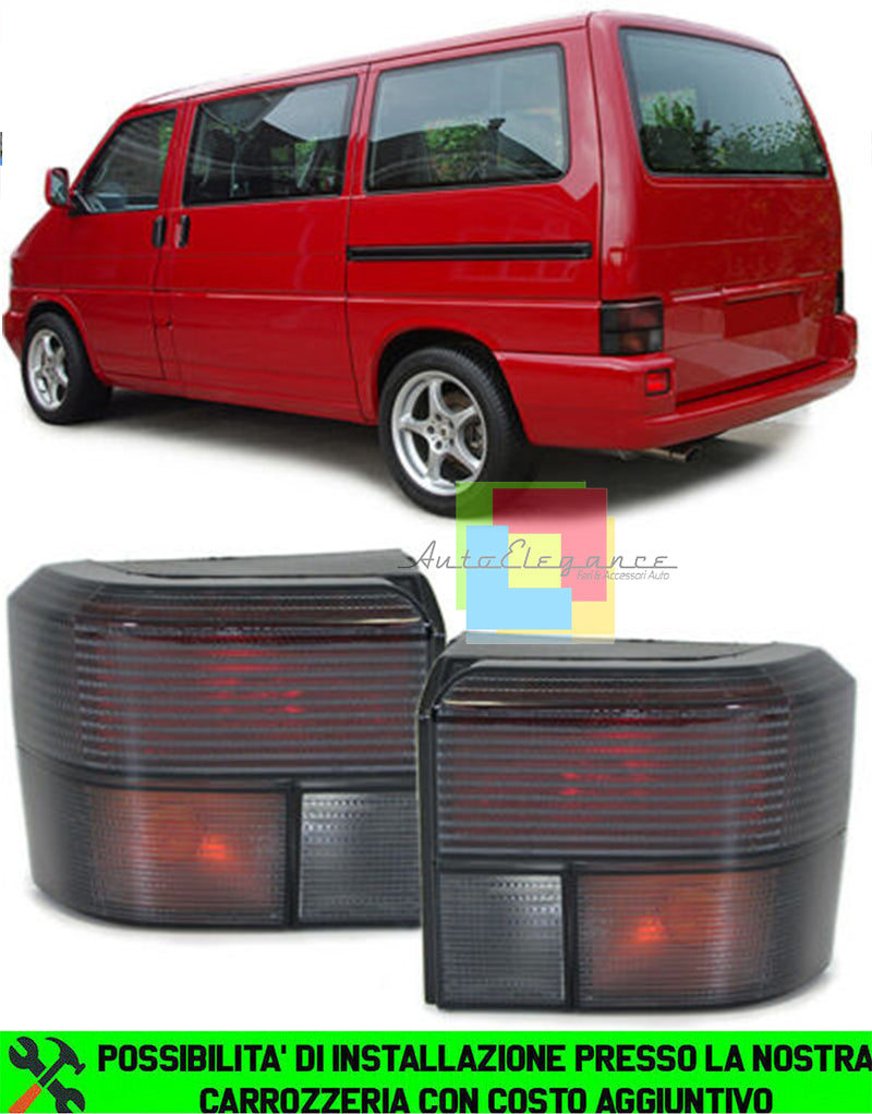 VW T4 TRANSPORTER CARAVELLE 1990-2003 REAR LIGHTS SMOKE SPORTS TAIL LIGHTS