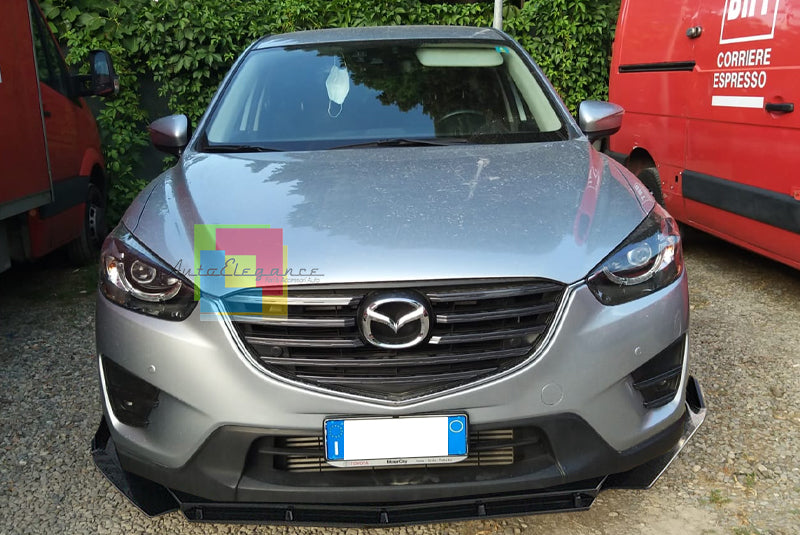 MAZDA CX5 LIP SPLITTER GLOSSY BLACK UNDER ABS BUMPER