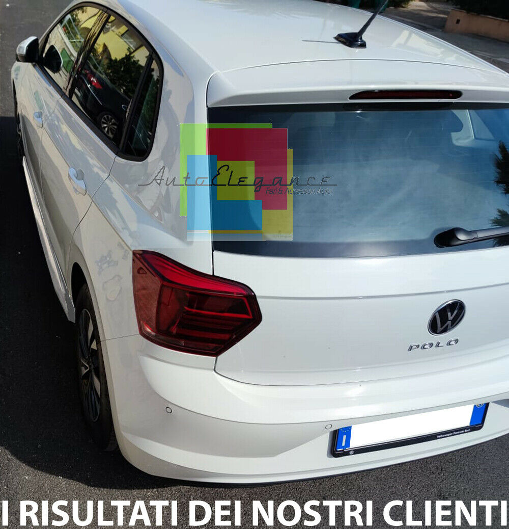 SIDE SKIRTS UNDER DOOR VW POLO MK6 AW1 DESIGN RLINE IN ABS 0035