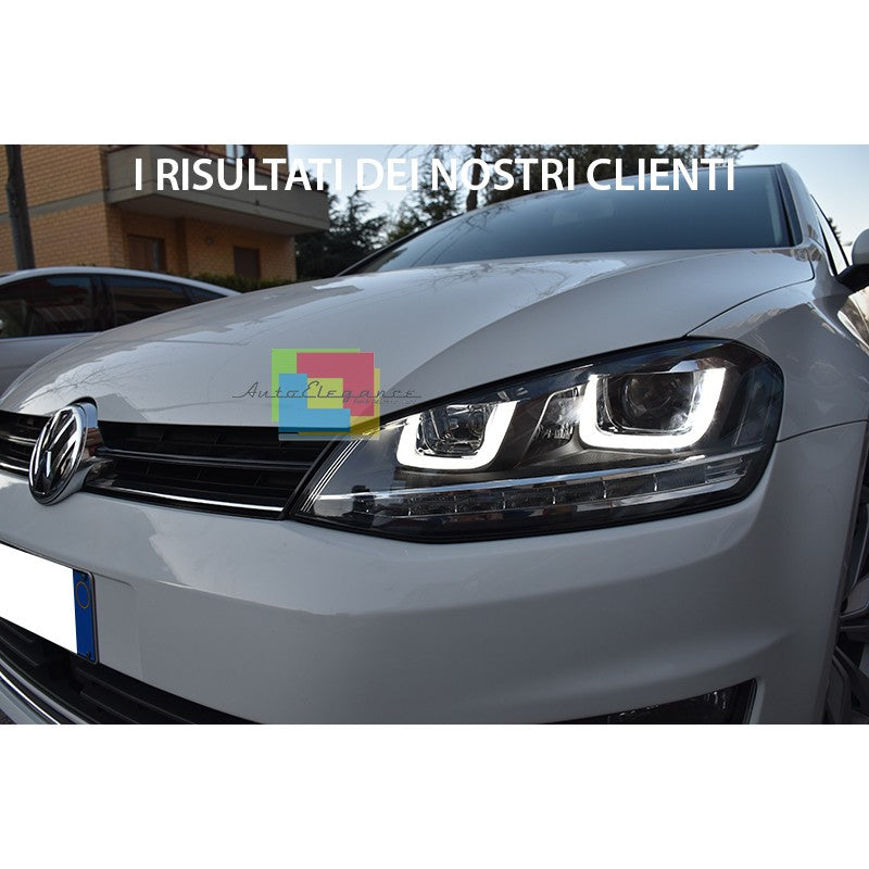 VW GOLF 7 2012+ ANGEL EYES DAYTIME HEADLIGHTS AND DYNAMIC LED INDICATORS