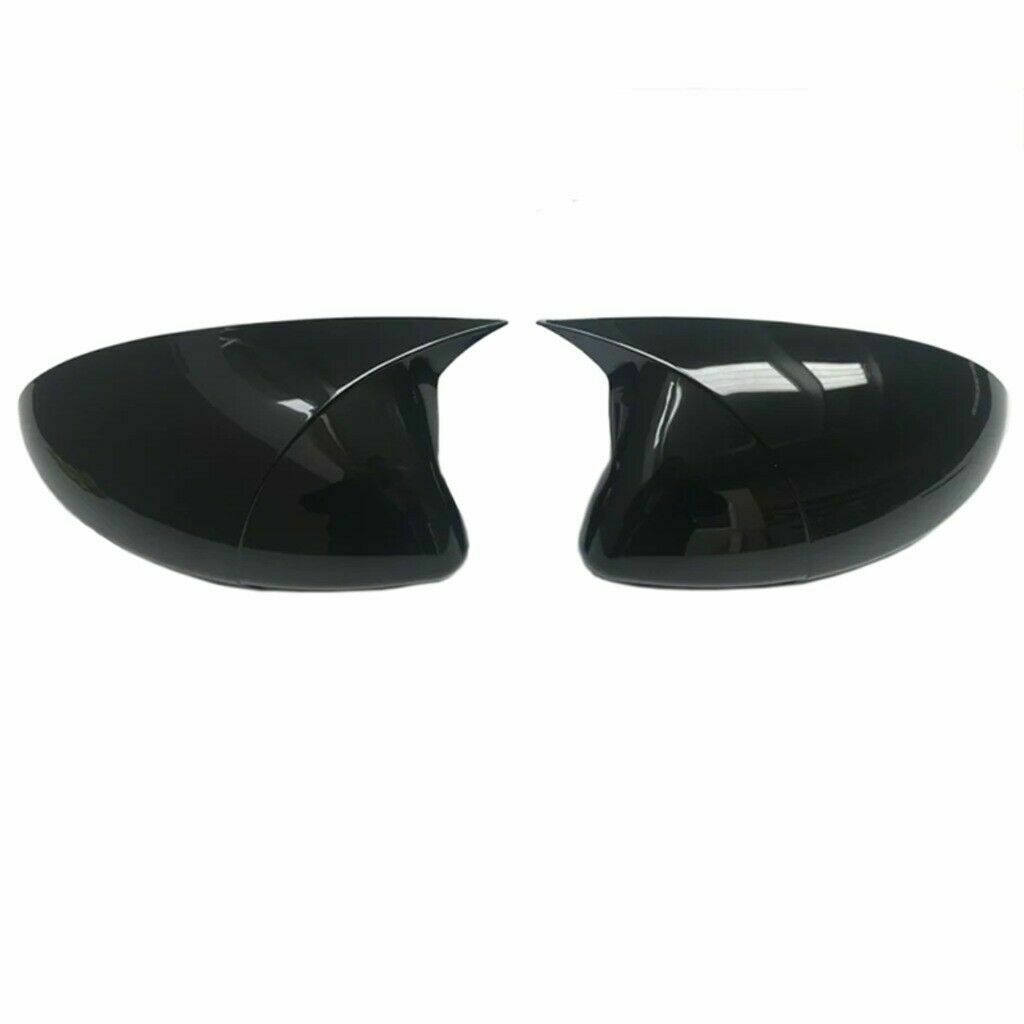 0057 SPECCHI NERO LUCIDO RENAULT MEGANE 4 2015+ CALOTTE SPECCHIETTI ADESIVE ABS AUTOELEGANCERICAMBI