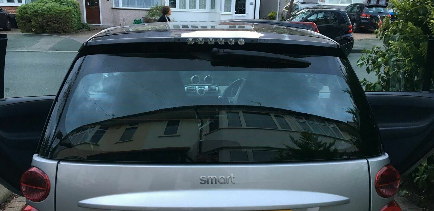 TERZO STOP POSTERIORE SMART 451 LOOK TUNING NERO TECNOLOGIA LED