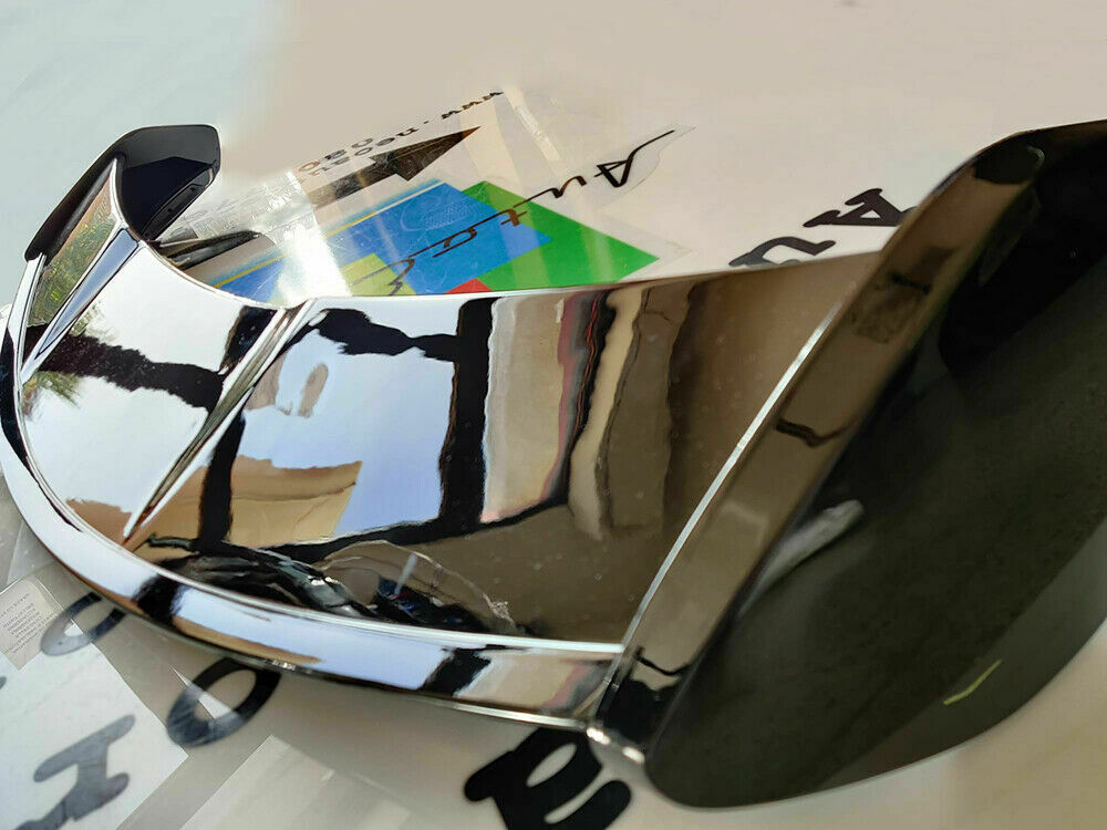 0002 MERCEDES CLASSE A W177 LOOK AMG SPOILER TETTO IN ABS NERO LUCIDO AUTOELEGANCERICAMBI