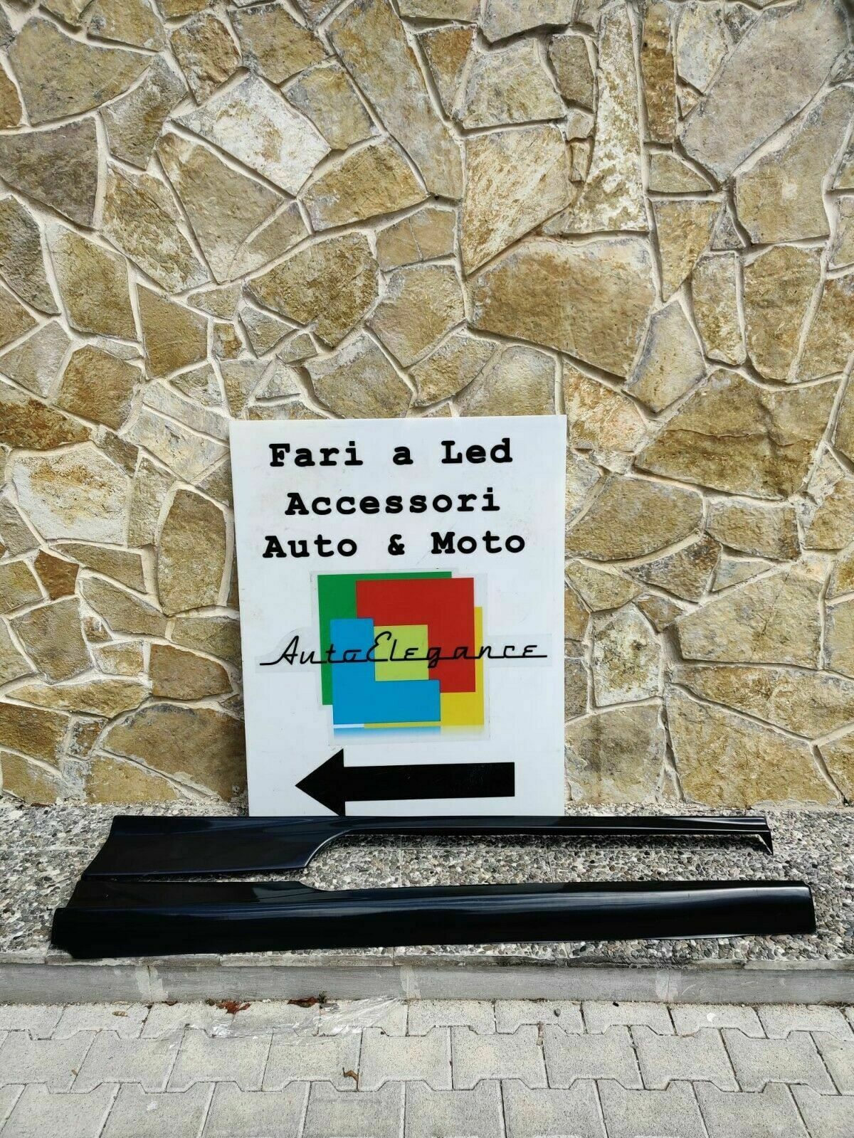 0032 MINIGONNE LATERALI SEAT IBIZA 6J 2008-2018 3 PORTE SPOILER SOTTO PORTA ABS AUTOELEGANCERICAMBI