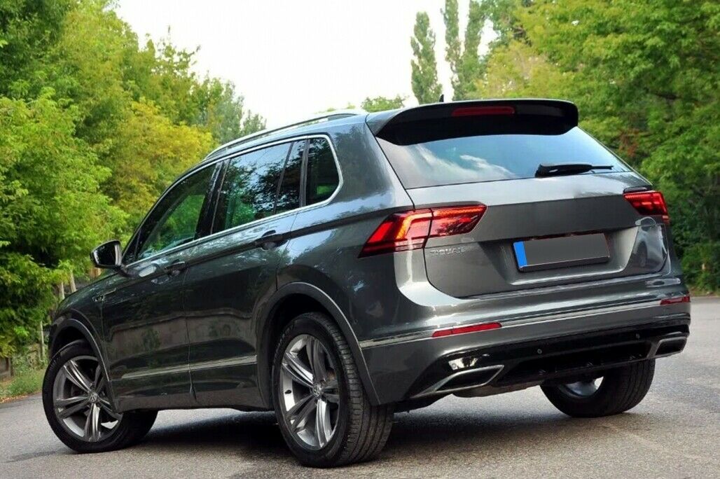 DIFFUSORE VW TIGUAN II AD1 2016+ SOTTO PARAURTI POSTERIORE LOOK R IN ABS