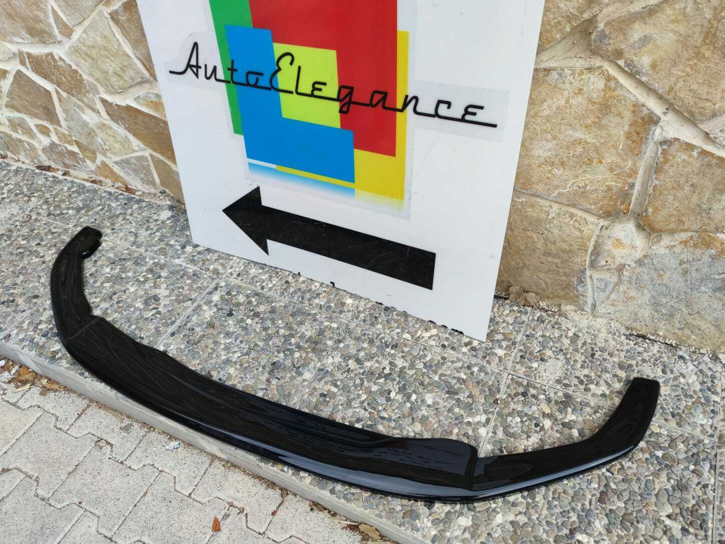 BMW SERIE 1 F20 F21 2010-2014 LIP SPOILER SOTTO PARAURTI ANTERIORE SPLITTER AUTOELEGANCERICAMBI