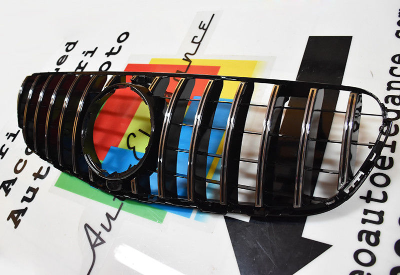 GRIGLIA ANTERIORE MERCEDES GLC C253 X253 15-18 PROFILI CROMATI PANAMERICA