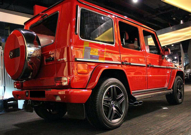 MERCEDES G-CLASS W463 1998-2015 AMG EXHAUST PIPE STAINLESS STEEL CHROME