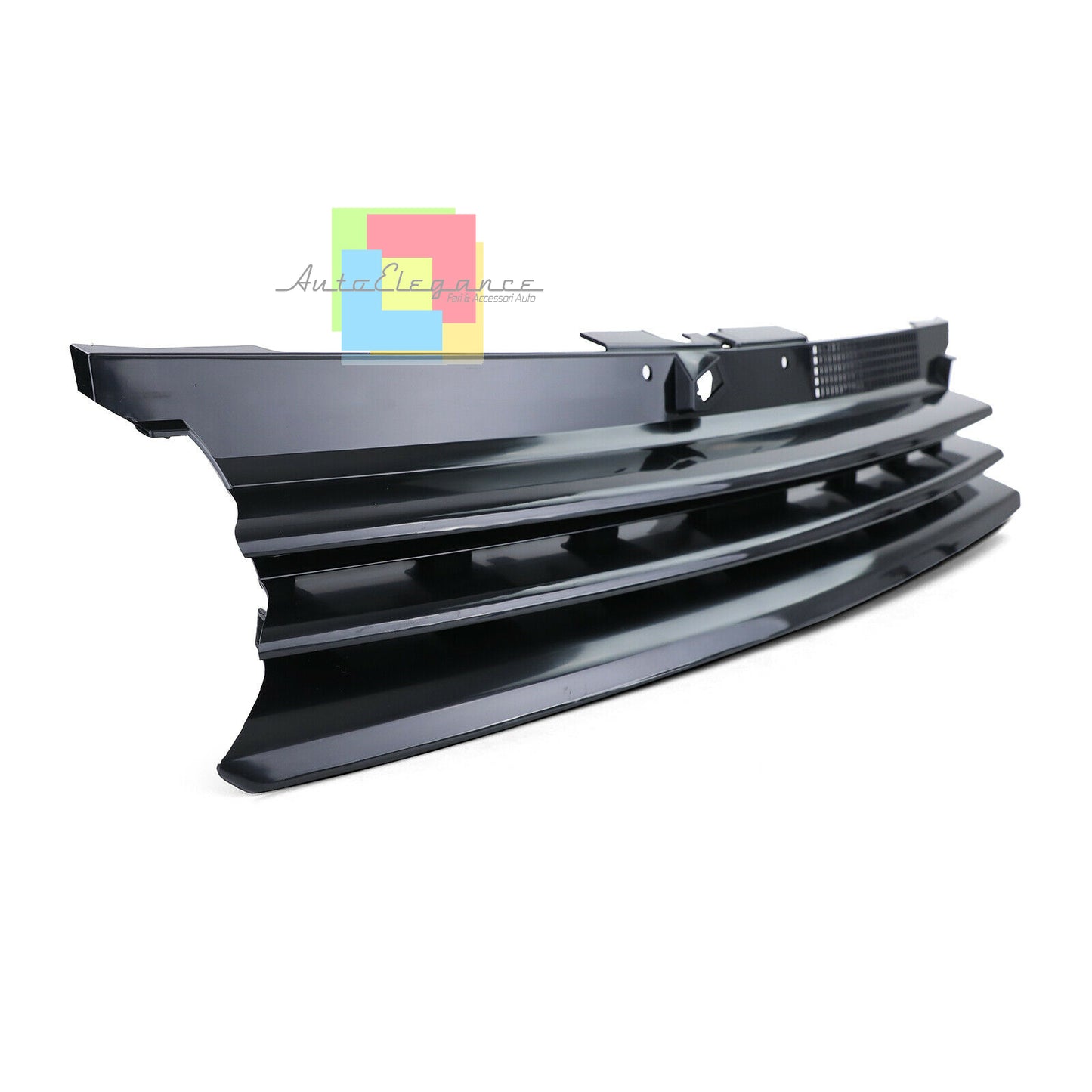 VW GOLF 4 1997-2003 BLACK FRONT GRILLE NO LOGO ABS