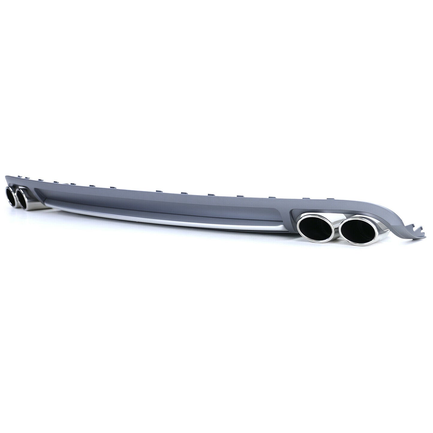 UNDER BUMPER AUDI A4 B8 8K 2007-2012 S4 REAR DIFFUSER WITH TIPPELS -.