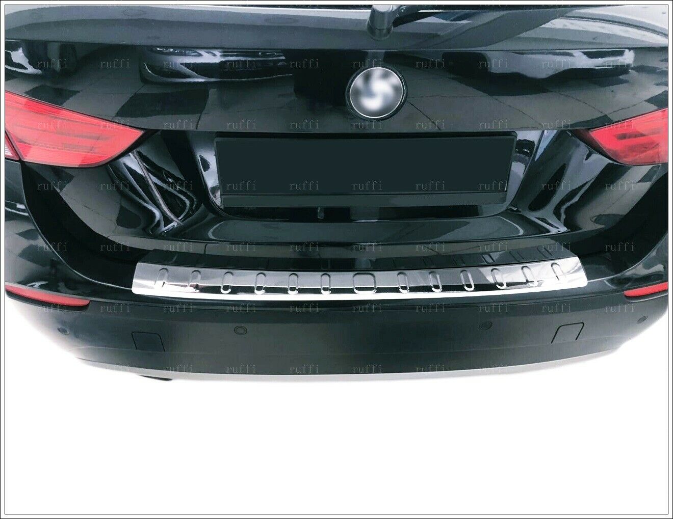 BMW X1 E84 2009-2015 PIASTRA CROMATA PORTELLONE POSTERIORE INOX AUTOELEGANCERICAMBI