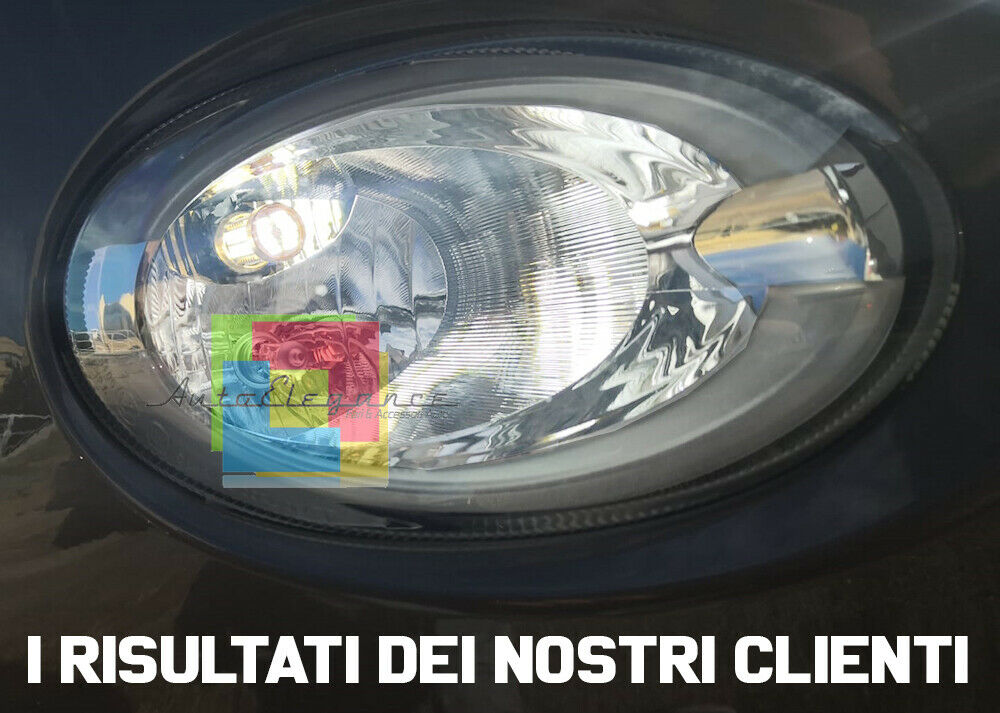 FIAT 500 RESTYLING LUCI POSIZIONI T20 58 LED COPPIA NO ERROR SUPER QUALITA'