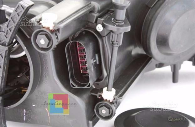 Copia del Fari anteriori Audi a3 8p 2008-2012 diurne a led + KIT LED AUTOELEGANCERICAMBI