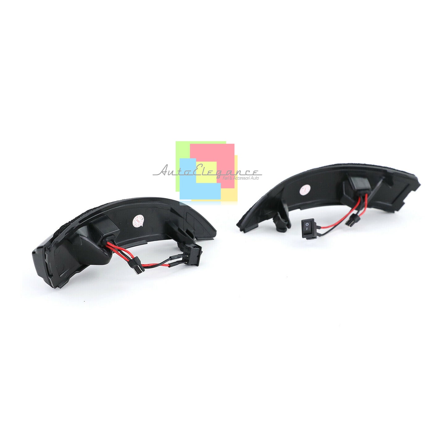 FORD FIESTA MK7 2008-2017 FRECCE LED DINAMICHE SPECCHI LATERALI LOOK FUME