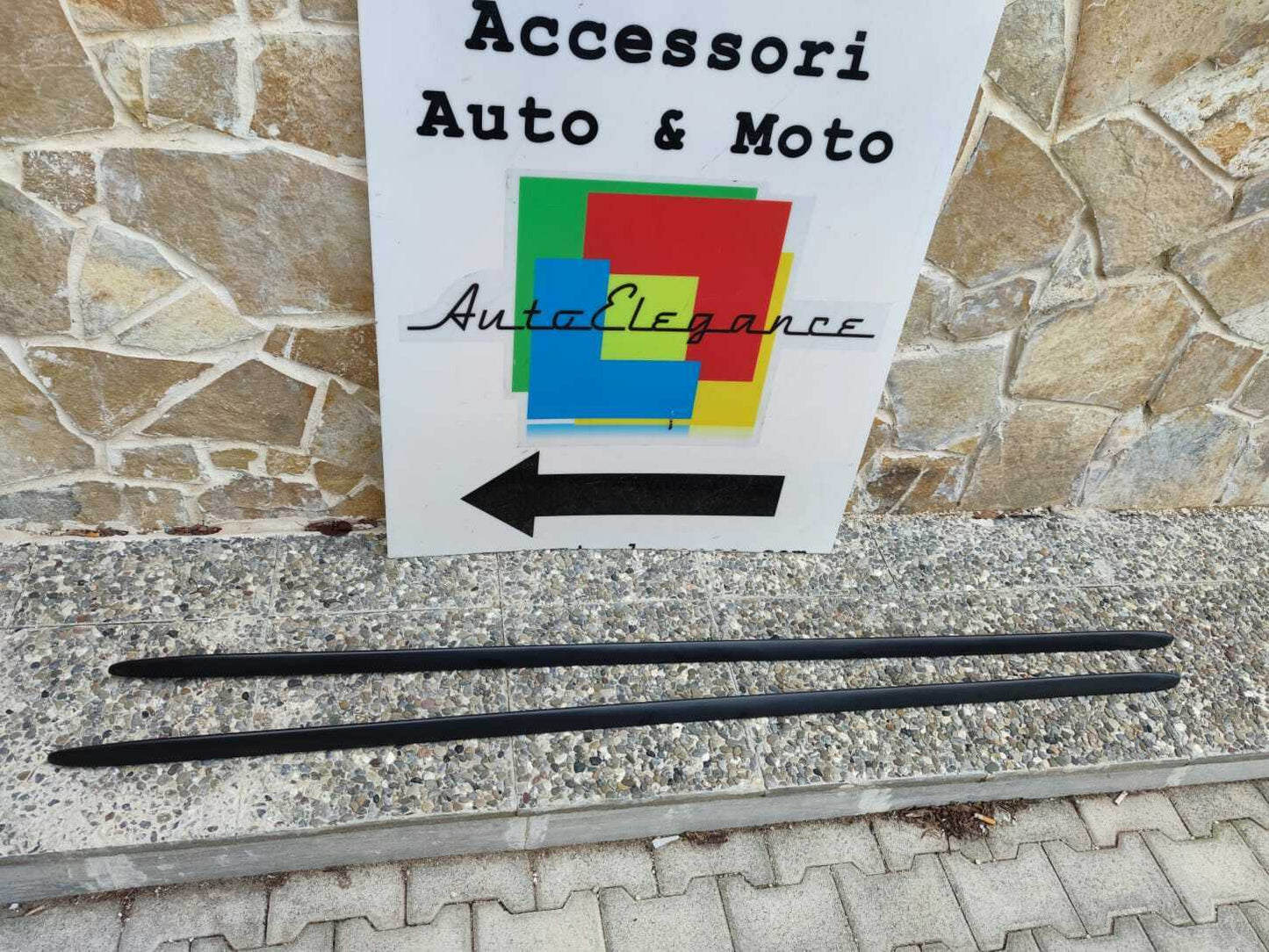 MINIGONNE LATERALI ABS PER LANCIA DELTA III 2008-2014 SOTTO PORTA SPORT